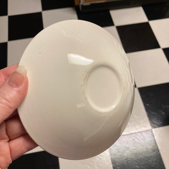 40's Vintage Edwin Knowles "Fantasy" China 5 1/2" Berry Bowl - Picture 4 of 13